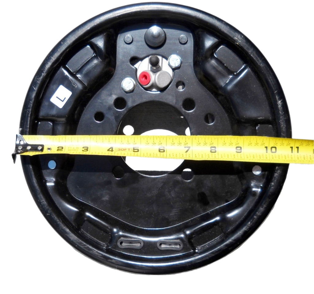 12"x2" Hydraulic Brake Backing Plate Brake Drivers Side Left Trailer 5 Bolt 5200#, 6000# 7000# (BPH-7000-LH)
