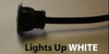 TecNiq 3/4 Mini White Clear LED Light Hot Spot Truck Trailer Jeep USA (S33-WC00-1)