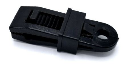 4 - Reese Tie Down Tarp Clips w/Easy Adjust Button 9429400 Canopy Tarp Cover (9429400-LOT OF 4)