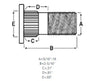 6x Drive in Trailer Hub Stud 9/16-18 x 2-5/16 7-132 Dexter 5200 6000 7000 Nuts (71326-KIT)