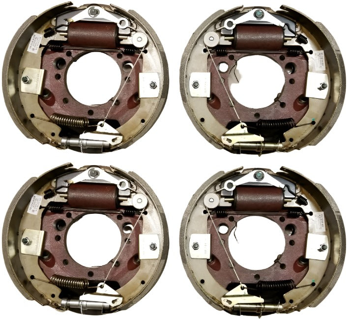 4 - 2 pair Replacement 12.25" Hydraulic Brake fits Dexter 10K Trailer Axle 23-411 23-410 (77-1210H-KITX2)