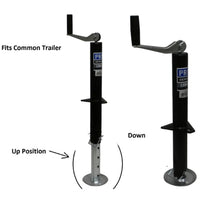 2,000# A-Frame Camper Trailer Tongue Jack FREE SHIPPING Lift top wind (EA2000)