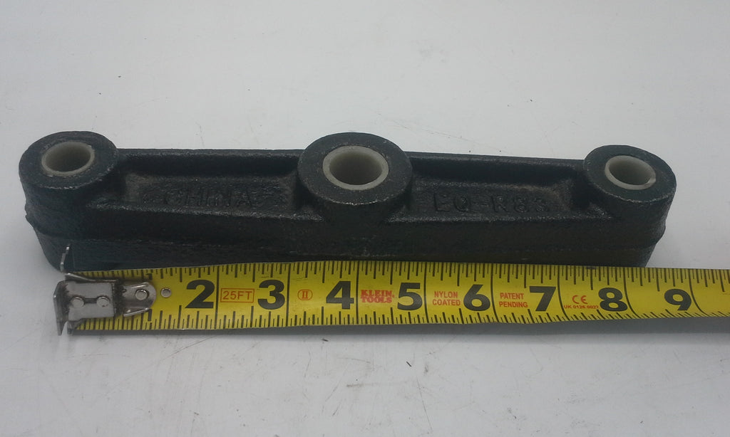 Straight Trailer Equalizer, 1.75 wide, 8 long, 3/4 Center hole, 9/16 end holes (EQ-R83)