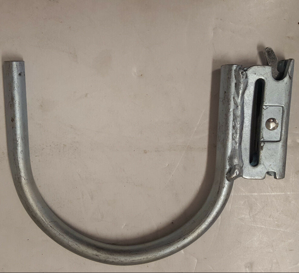 Brophy E Track Round J Hook 1/2" x 4-1/4" Zinc Cargo Tie Down Trailer Van (ETJR)