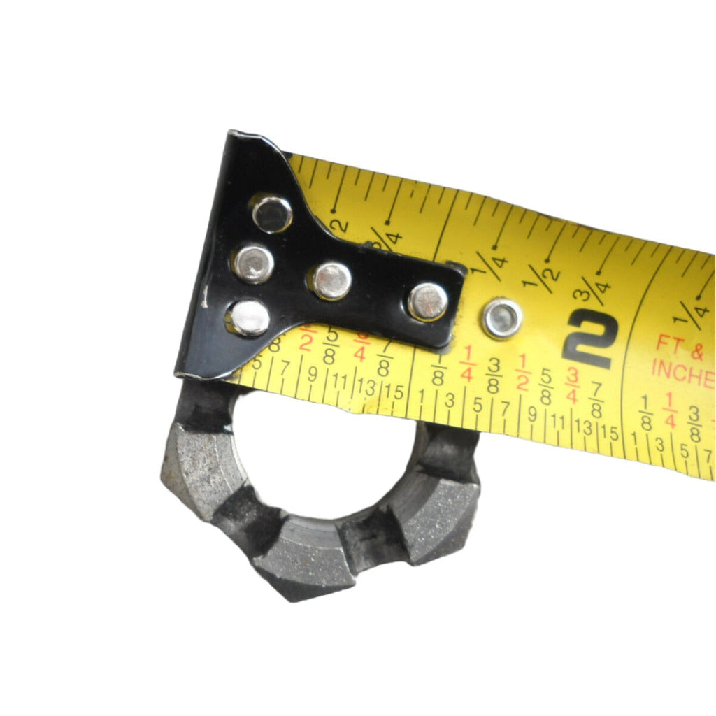 1"-14 Fine Thread 6-Slot Spindle Castle Nut for Dexter, AL-KO, and Rockwell Trailer Axles (FA-SN100)