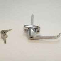 Universal Locking L-Handle with Chrome Finish for Trailer, Camper &amp; RV Doors (HL20136)