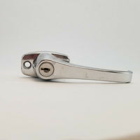 Universal Locking L-Handle with Chrome Finish for Trailer, Camper &amp; RV Doors (HL20136)