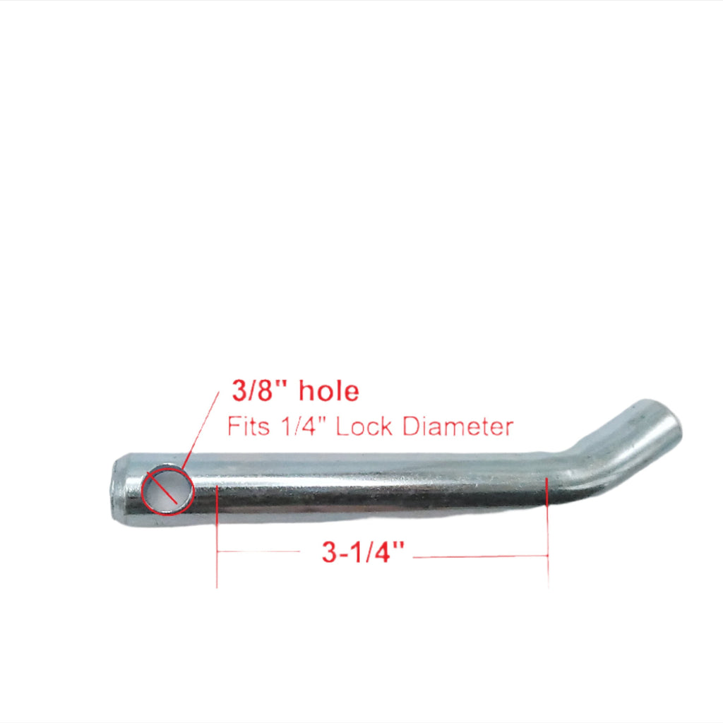 5/8" Lockable Trailer Hitch Pin ONLY with Large 3/8" Lock Hole (HPLH)