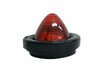 2 - 2 Round Red 4 LED Beehive Clearance Marker Side Vintage Retro Light Jammy (J-1055-RK)