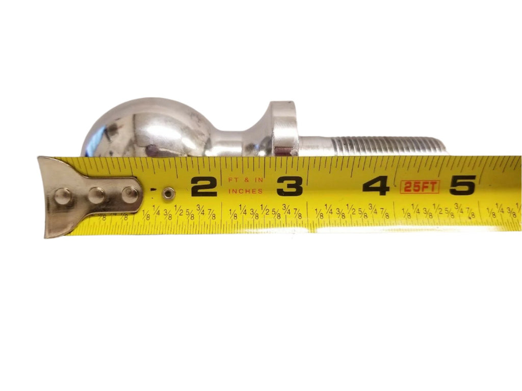 Jammy Hitch Ball 2" x 1" Shank 5000# Rated Chrome Trailer Truck Camper (12100)