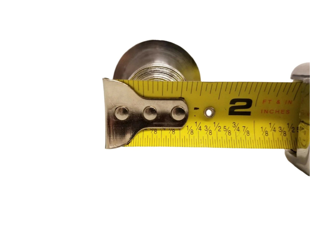Jammy Hitch Ball 2" x 1" Shank 5000# Rated Chrome Trailer Truck Camper (12100)