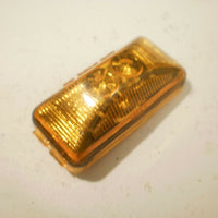 1.2 x 2.5 Amber LED Snap in Trailer Marker Light Truck Camper Horse RV Rice (J-5735-A)