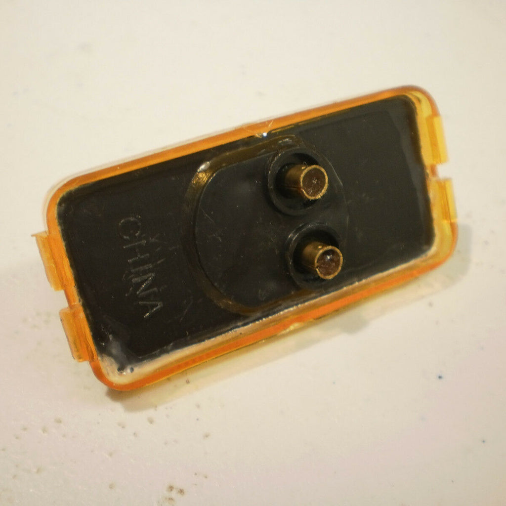 1.2 x 2.5 Amber LED Snap in Trailer Marker Light Truck Camper Horse RV Rice (J-5735-A)