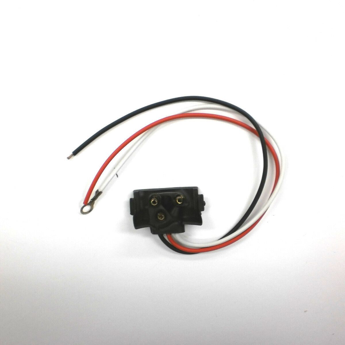 Trailer Light 3 Wire Plug for Sealed Trailer Camper (J-60-WH)