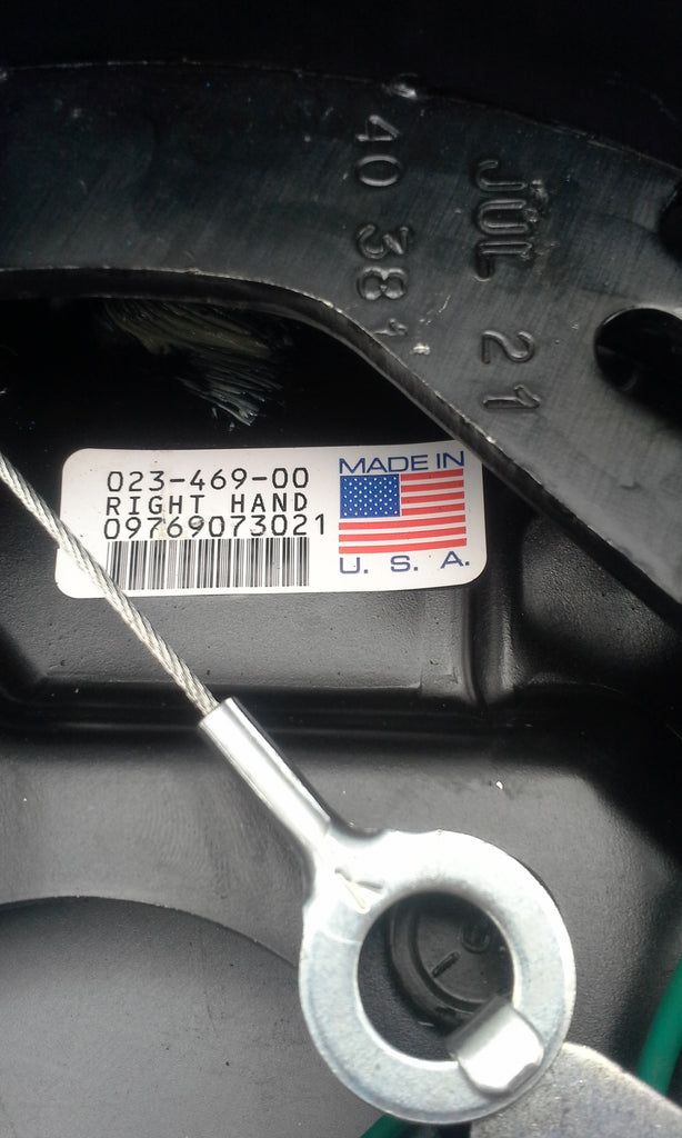 2-5x5 5 Lug 3500# Drums with Dexter 10" Never Adjust Backing Plates Right and Left Sides (824907-B-FSA-DEX)