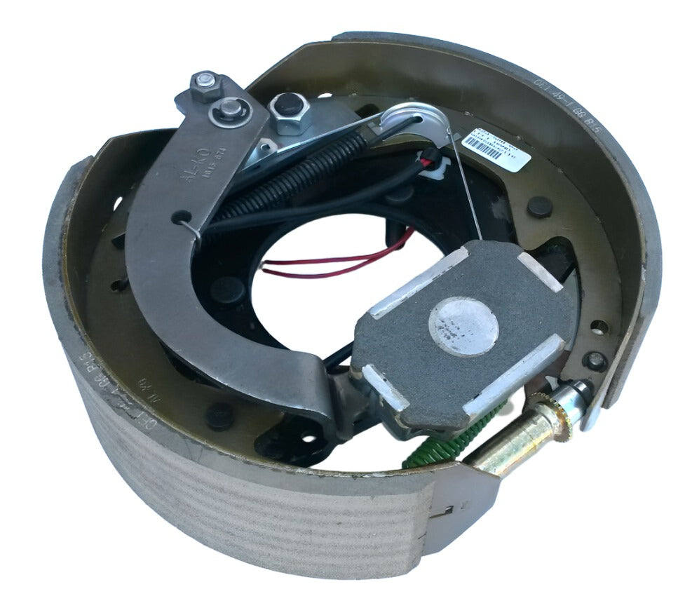2 - 10K AL-KO 12-1/4"x3-1/2 Backing Plate Electric Brake K568255.1-2 ALKO Trailer 7290 (K568255-KIT)