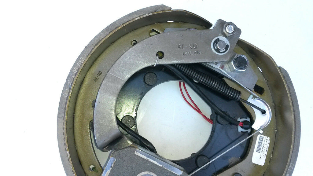2 - 10K AL-KO 12-1/4"x3-1/2 Backing Plate Electric Brake K568255.1-2 ALKO Trailer 7290 (K568255-KIT)