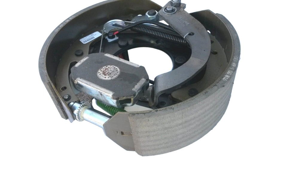 2 - 10K AL-KO 12-1/4"x3-1/2 Backing Plate Electric Brake K568255.1-2 ALKO Trailer 7290 (K568255-KIT)