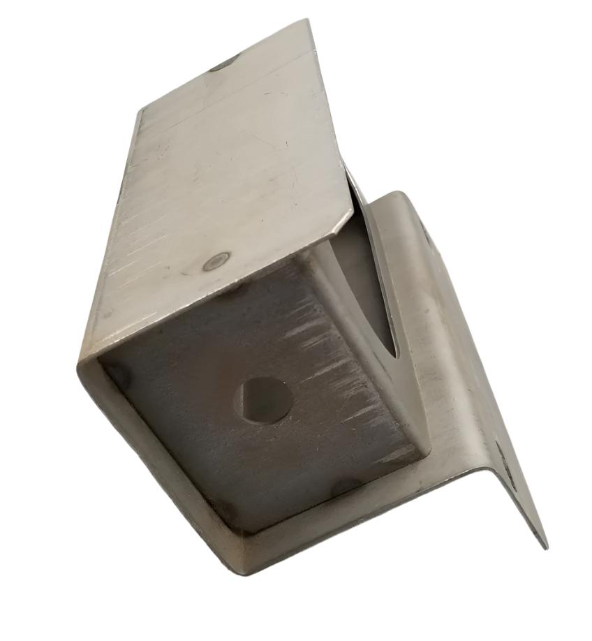 6" Oval Red Clear LED Stop Turn Steel Light Box Trailer License Plate Holder (LBK6-LIC-RCL)