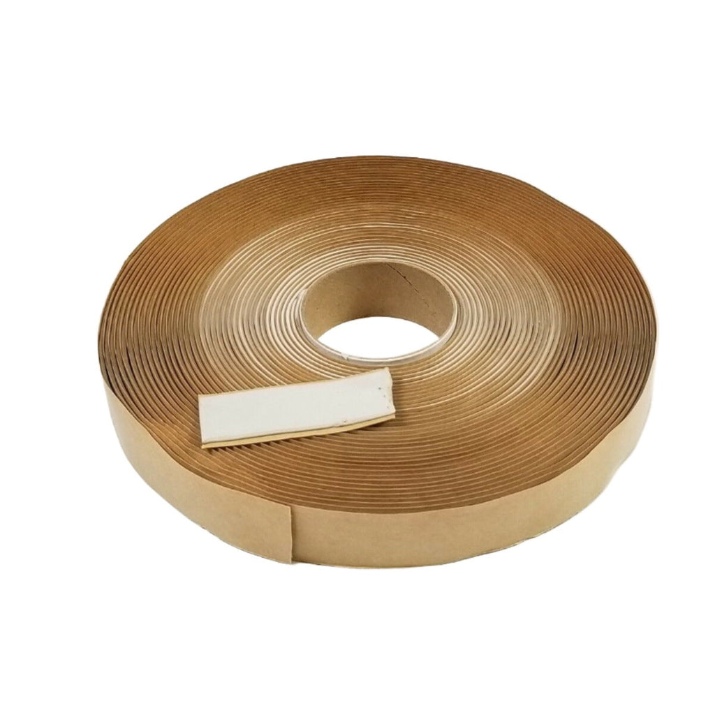 White Putty Butyl Tape for Trailer RV Vents Windows Roof - 3/4" x 1/16" x 45 (LBT11634W)