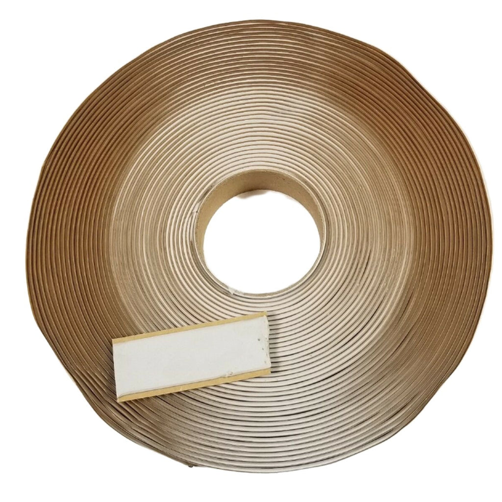 White Putty Butyl Tape for Trailer RV Vents Windows Roof - 3/4" x 1/16" x 45 (LBT11634W)