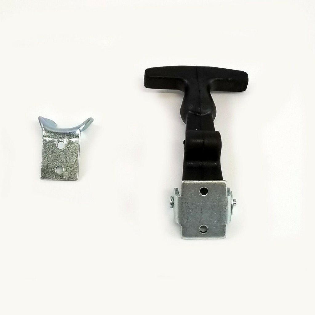 Rubber Hood Catch and Steel Bracket - Trailer & Variety Use Latch (LWJ201A)