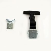 Rubber Hood Catch and Steel Bracket - Trailer & Variety Use Latch (LWJ201A)