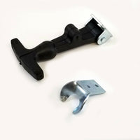 Rubber Hood Catch and Steel Bracket - Trailer & Variety Use Latch (LWJ201A)