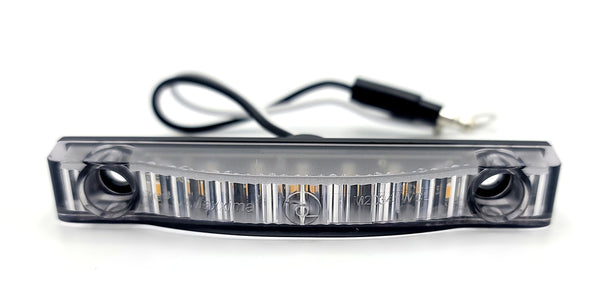 Maxxima M20341WCL White Super Thin Profile LED Interior Courtesy Light with Clear Lens (M20341WCL)
