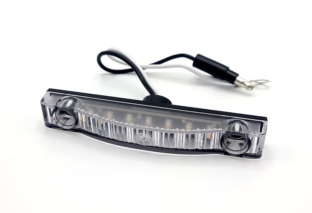 Maxxima M20341WCL White Super Thin Profile LED Interior Courtesy Light with Clear Lens (M20341WCL)