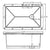 LaVanture Top Vented White Battery Box 15 x 9.50 Trailer Camper RV Group 27 (MA102BS)