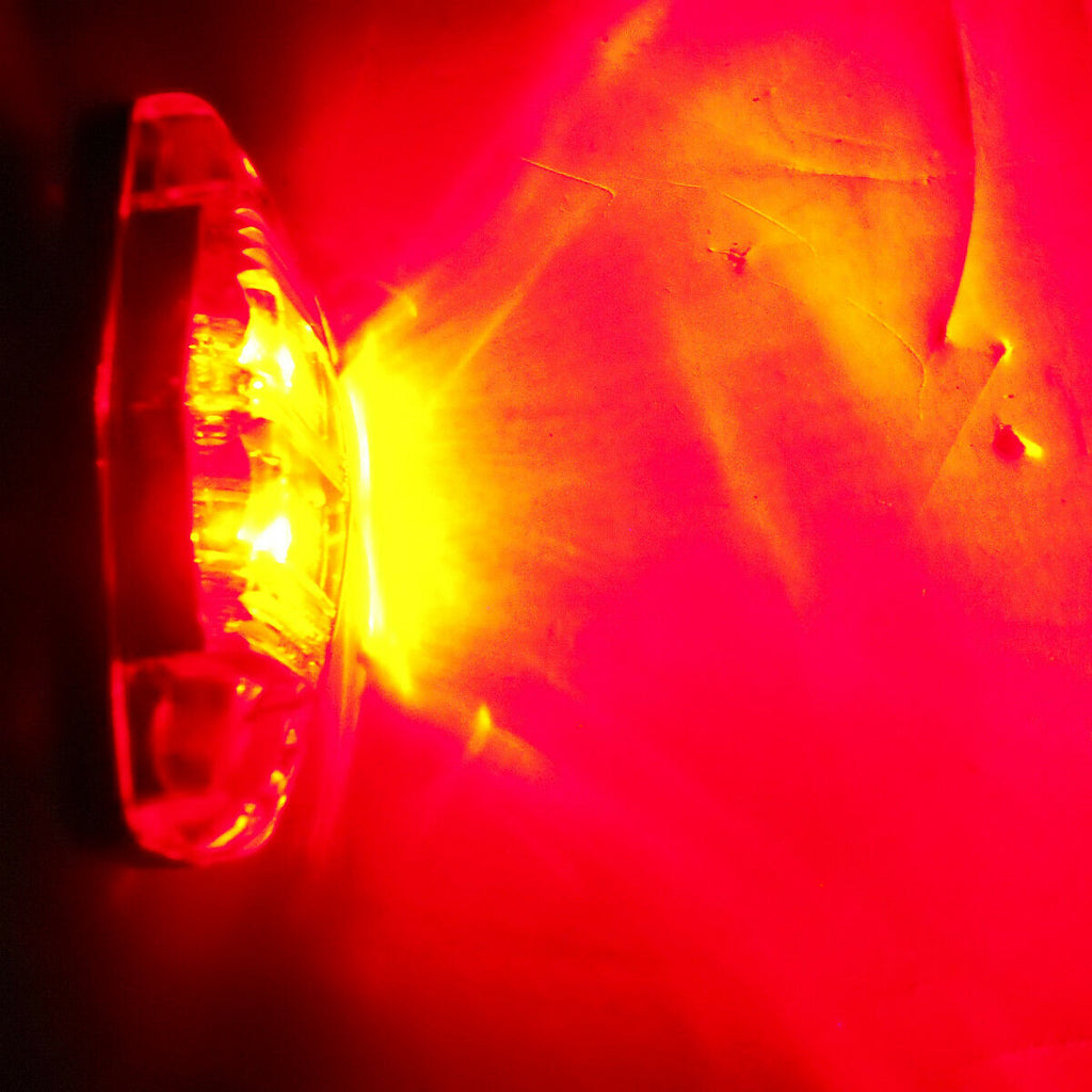 Optronics Red LED Diamond Marker Light 1 x 2.5 Trailer Clearance Side Light (MCL-13RB)