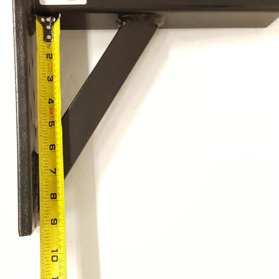 Brophy Adjustable Pintle Mount Plate 10K 2" Shank 12-1/2" Hitch Plate (P122)