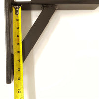 Brophy Adjustable Pintle Mount Plate 10K 2" Shank 12-1/2" Hitch Plate (P122)