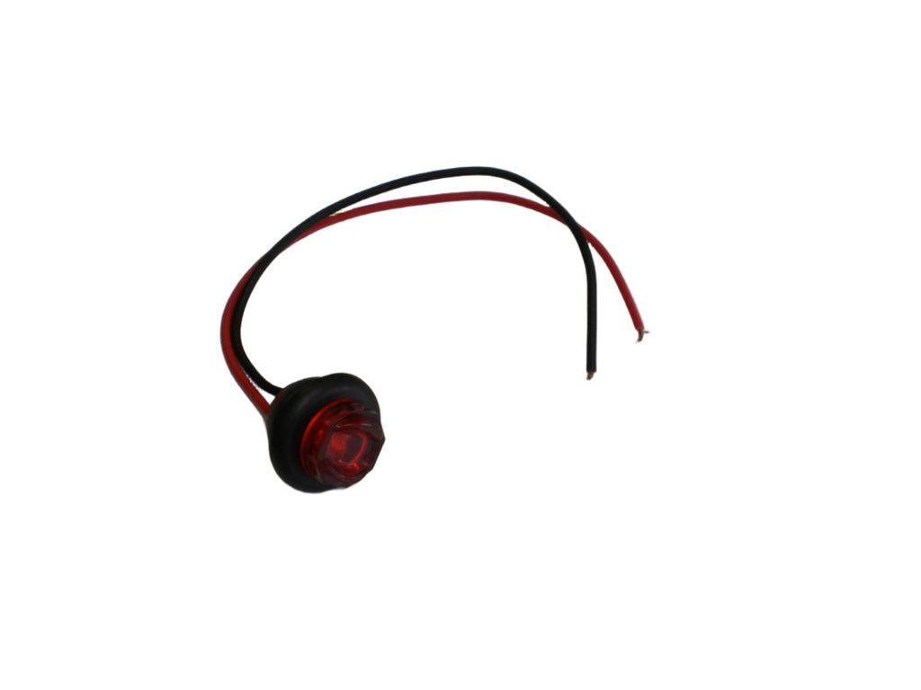 10 -  J-53-R Jammy 3/4" Red LED Marker Lights (J-53-R-LOTOF10)