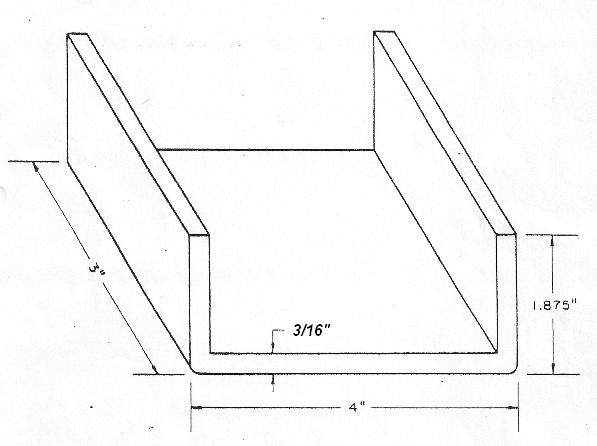 36 – 2×4 Weld-On Steel Stake Pockets (7-Gauge / 3⁄16") (STK-7GA-LOT36)