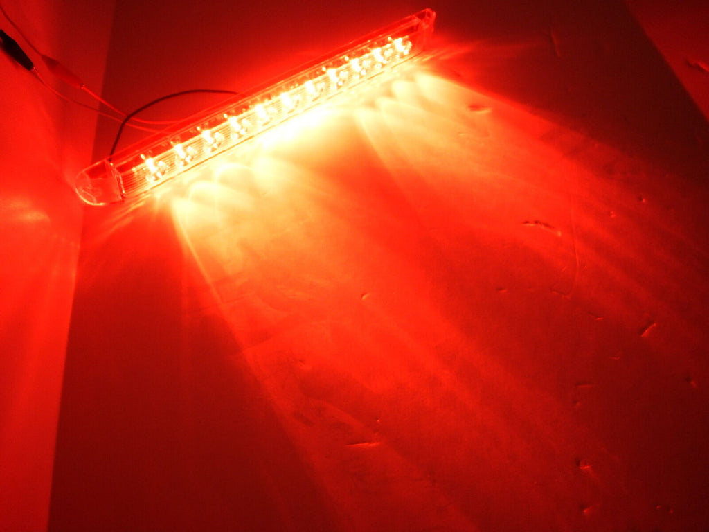 2- 17" Optronics GlowLight Red 11 Diode LED STT Light Sealed Trailer RV Truck (STL-79RB-L2)