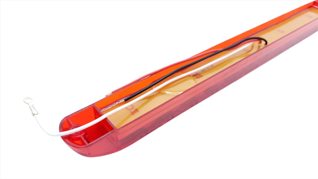 2- 17" Optronics GlowLight Red 11 Diode LED STT Light Sealed Trailer RV Truck (STL-79RB-L2)