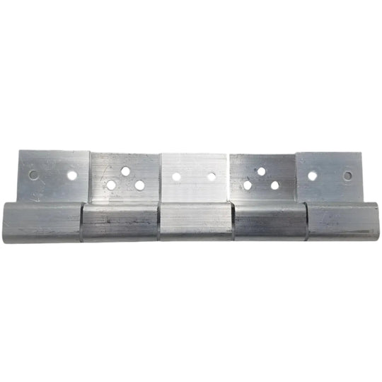 Jammy 5 -Leaf Aluminum RV / Camper Door Hinge – Raw Finish - Stainless Pin w/ Nylon Washers (TALH5R)