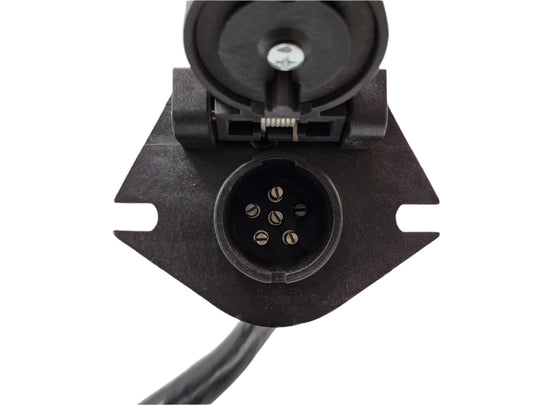 Bargman 7ft Trailer Harness w/6 Pole Round Molded Vehicle End 50-68-007  (TC68-007)