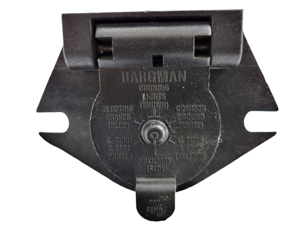 Bargman 7ft Trailer Harness w/6 Pole Round Molded Vehicle End 50-68-007  (TC68-007)