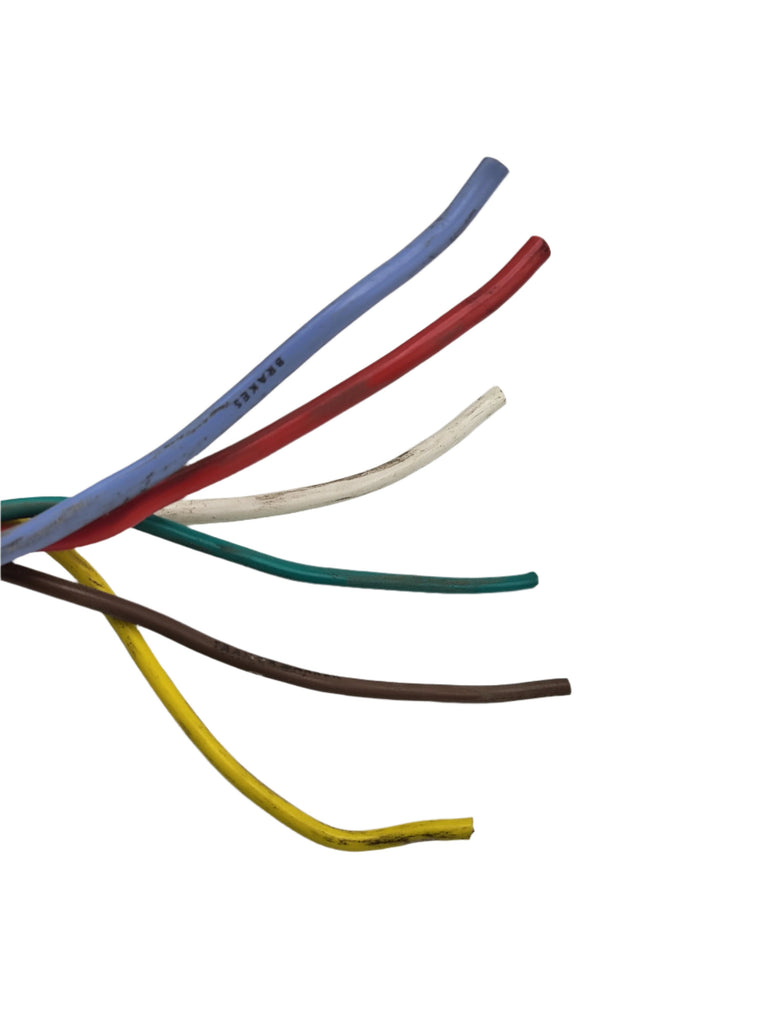 Bargman 7ft Trailer Harness w/6 Pole Round Molded Vehicle End 50-68-007  (TC68-007)