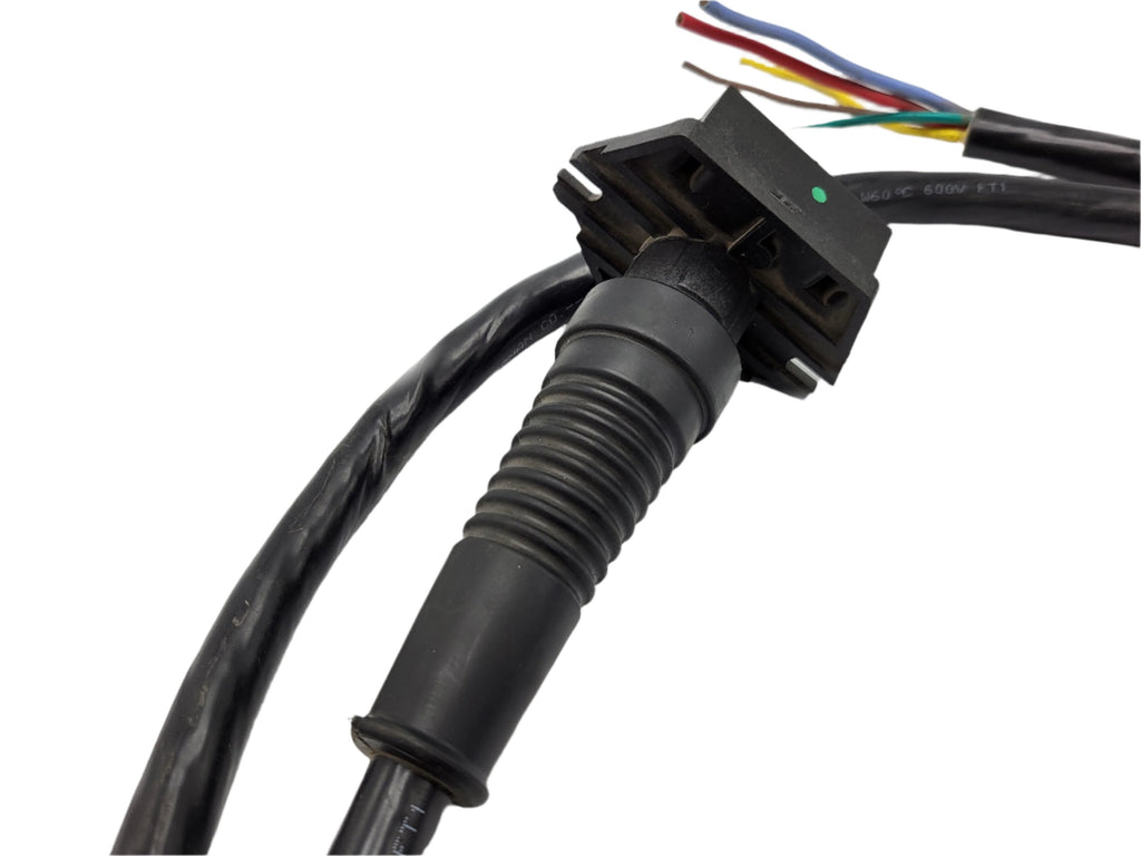 Bargman 7ft Trailer Harness w/6 Pole Round Molded Vehicle End 50-68-007  (TC68-007)