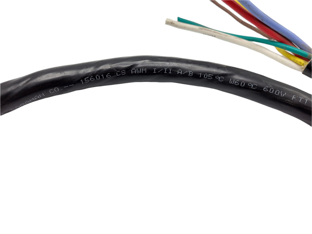 Bargman 7ft Trailer Harness w/6 Pole Round Molded Vehicle End 50-68-007  (TC68-007)