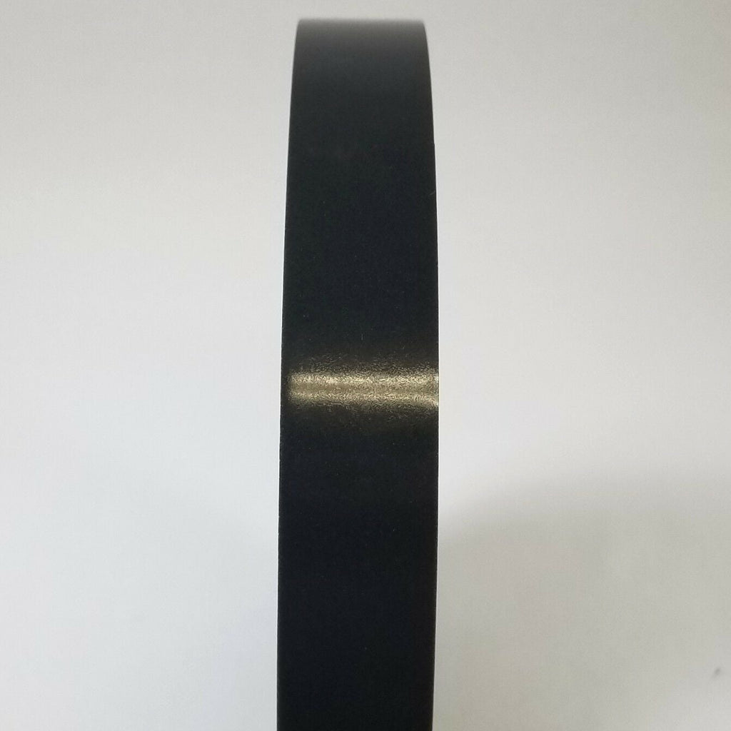 30' Mylar Black Tape 1.25" x .188" - Truck Toppers, Body Side Rails, Trailers & RVs (TM125B)
