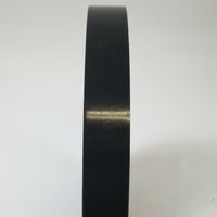 30' Mylar Black Tape 1.25" x .188" - Truck Toppers, Body Side Rails, Trailers & RVs (TM125B)