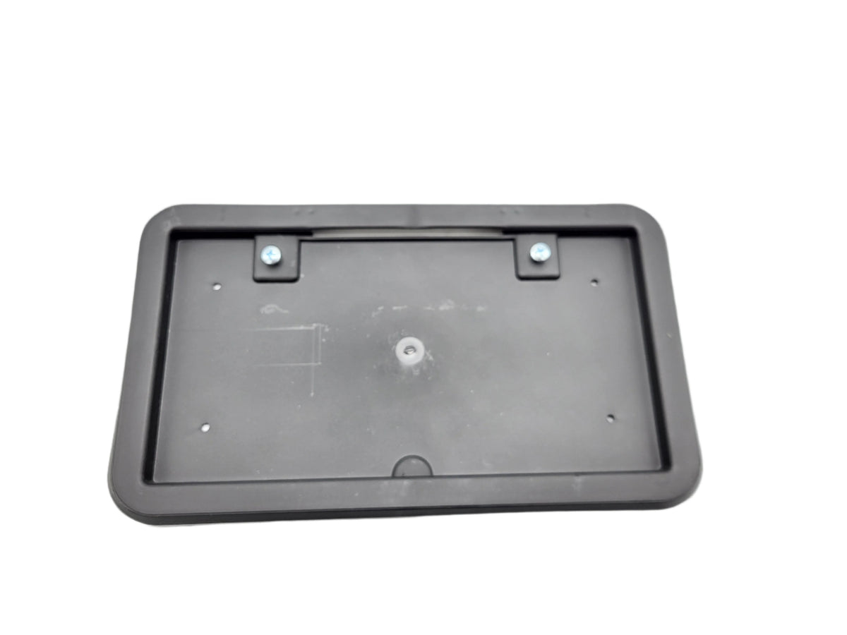 Black LED Lighted License Plate Bracket Holder Truck Trailer RV (TS181SPHL-B)