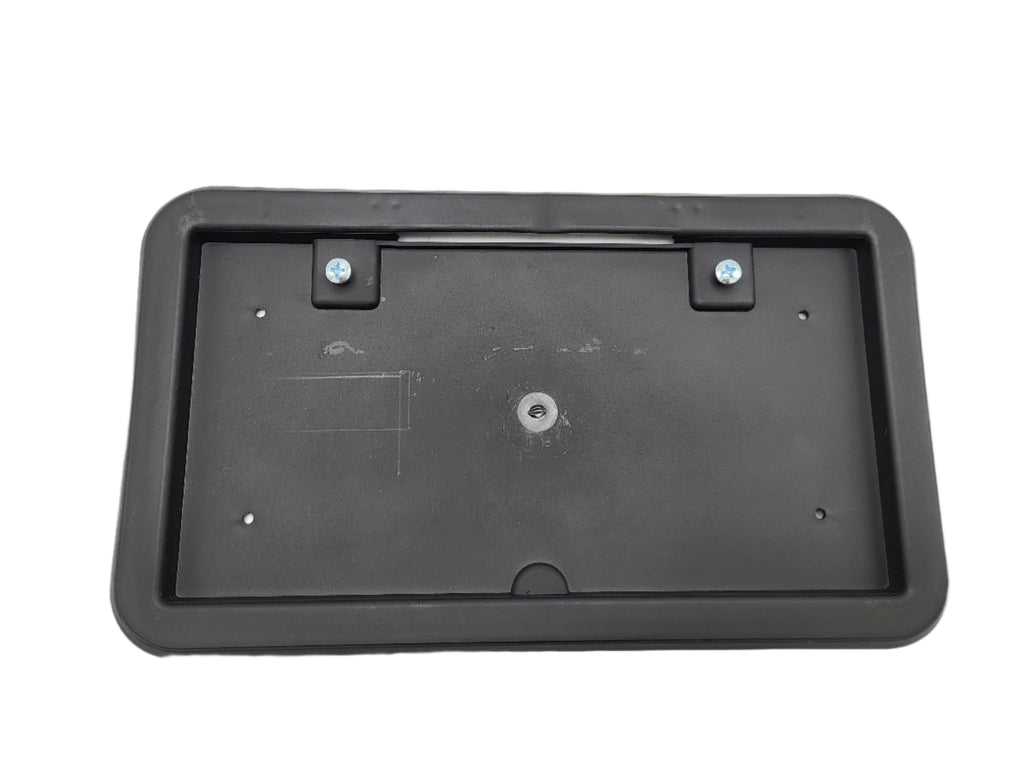 Black LED Lighted License Plate Bracket Holder Truck Trailer RV (TS181SPHL-B)