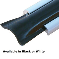 50 FT White Vinyl Trim Insert Replacement Trailer Camper RV Motor home Outdoor (X101-LOT50)