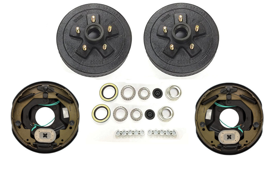 C E SMITH 10" Boat Trailer Disc Brake Kit, Slip Over 5 Lug For 3,500 Lb - Foto 3